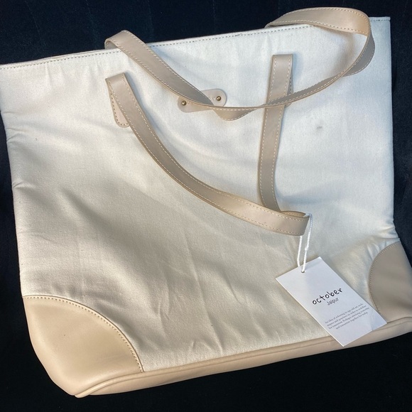October Jaipur - Cream Tote 👜 Bag - Picture 2 of 12